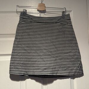 Lady Hagen Sz 4 Black and White Houndstooth Golf Skort skirt